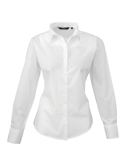 Premier Workwear Women´s Poplin Long Sleeve Blouse