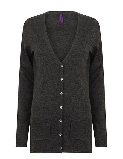 Henbury Ladies´ Lightweight V-Neck Cardigan