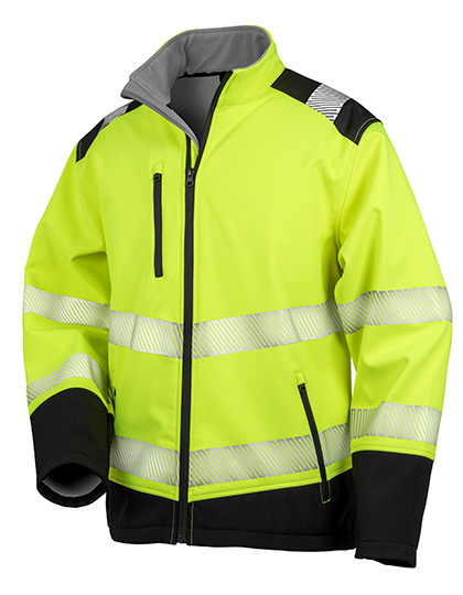 Result Safe-Guard Printable Ripstop Safety Softshell Jacket