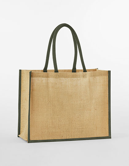 Westford Mill Natural Starched Jute Classic Shopper