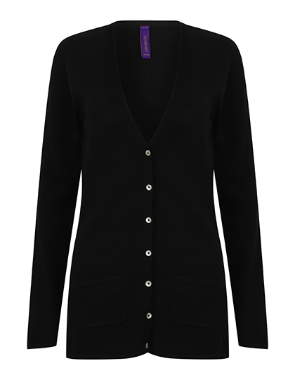 Henbury Ladies´ Lightweight V-Neck Cardigan