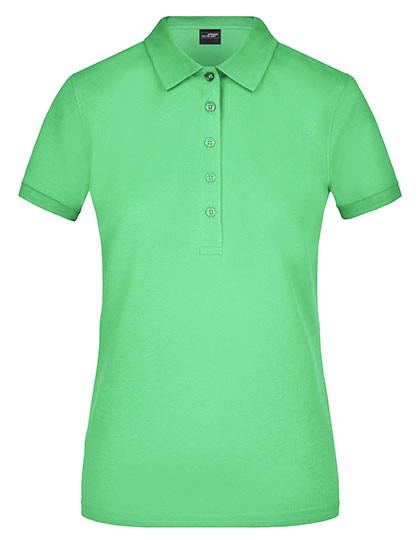 James&Nicholson Ladies´ Elastic Polo Piqué