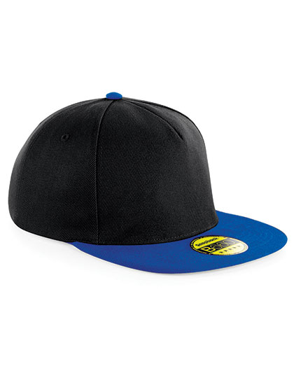 Beechfield Original Flat Peak Snapback Cap