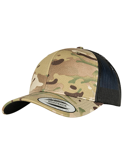 FLEXFIT Retro Trucker Multicam Cap