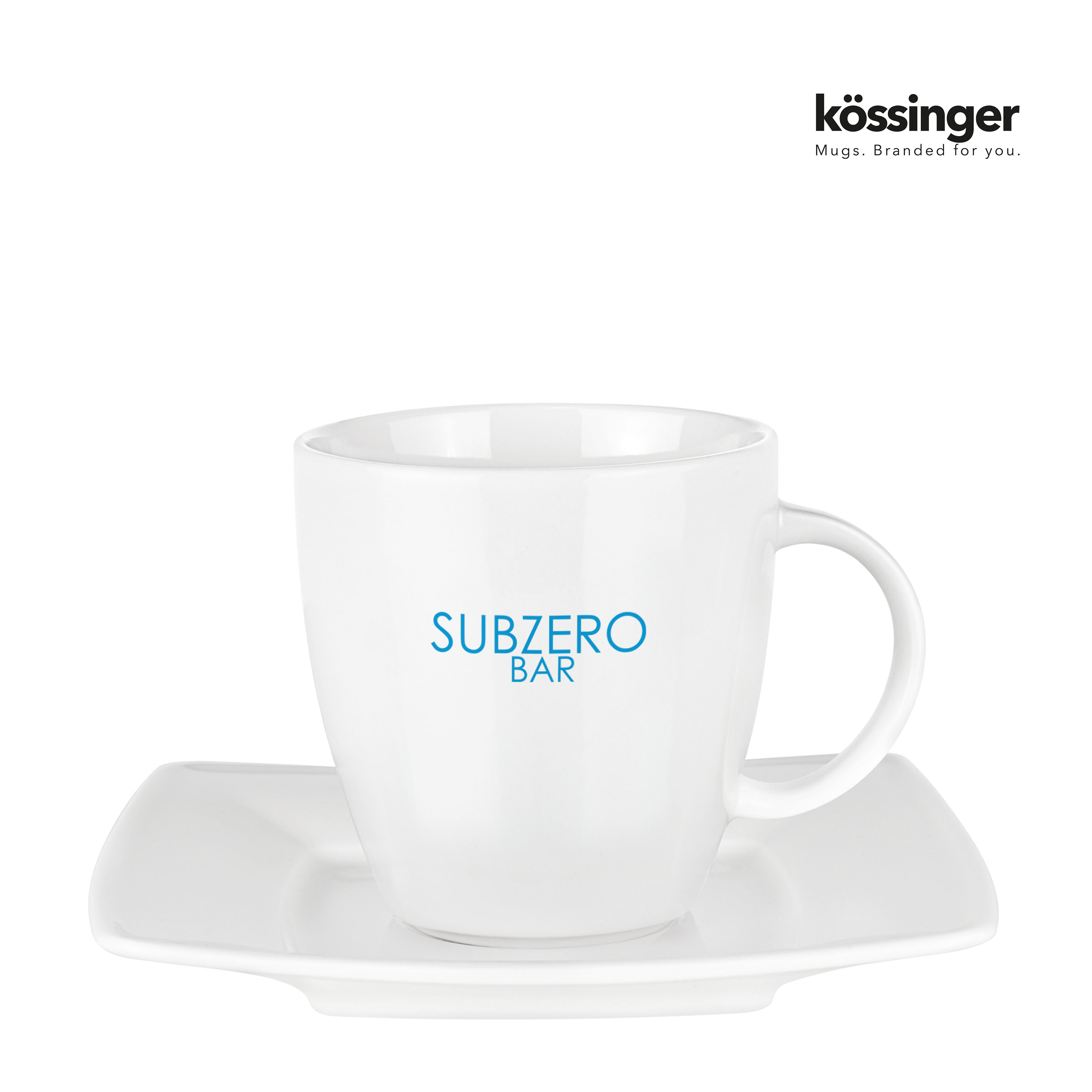 Kössinger Maxim Cafe Set Tasse mit Untertasse