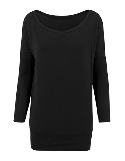 Build Your Brand Ladies´ Viscose Long Sleeve