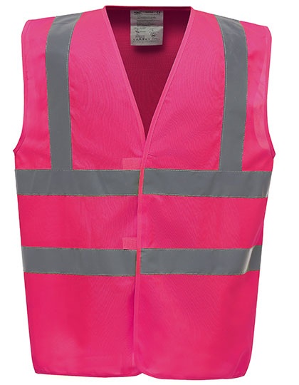 YOKO Hi-Vis 2 Bands & Braces Waistcoat