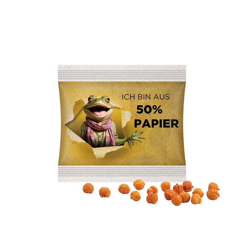 Snack Miditüte Kicherebsen Paprlka Papierfolie