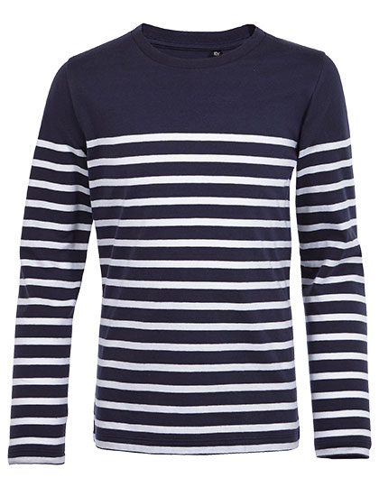 SOL´S Kids´ Long Sleeve Striped T-Shirt Matelot