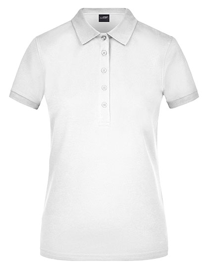 James&Nicholson Ladies´ Elastic Polo Piqué