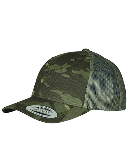 FLEXFIT Retro Trucker Multicam Cap