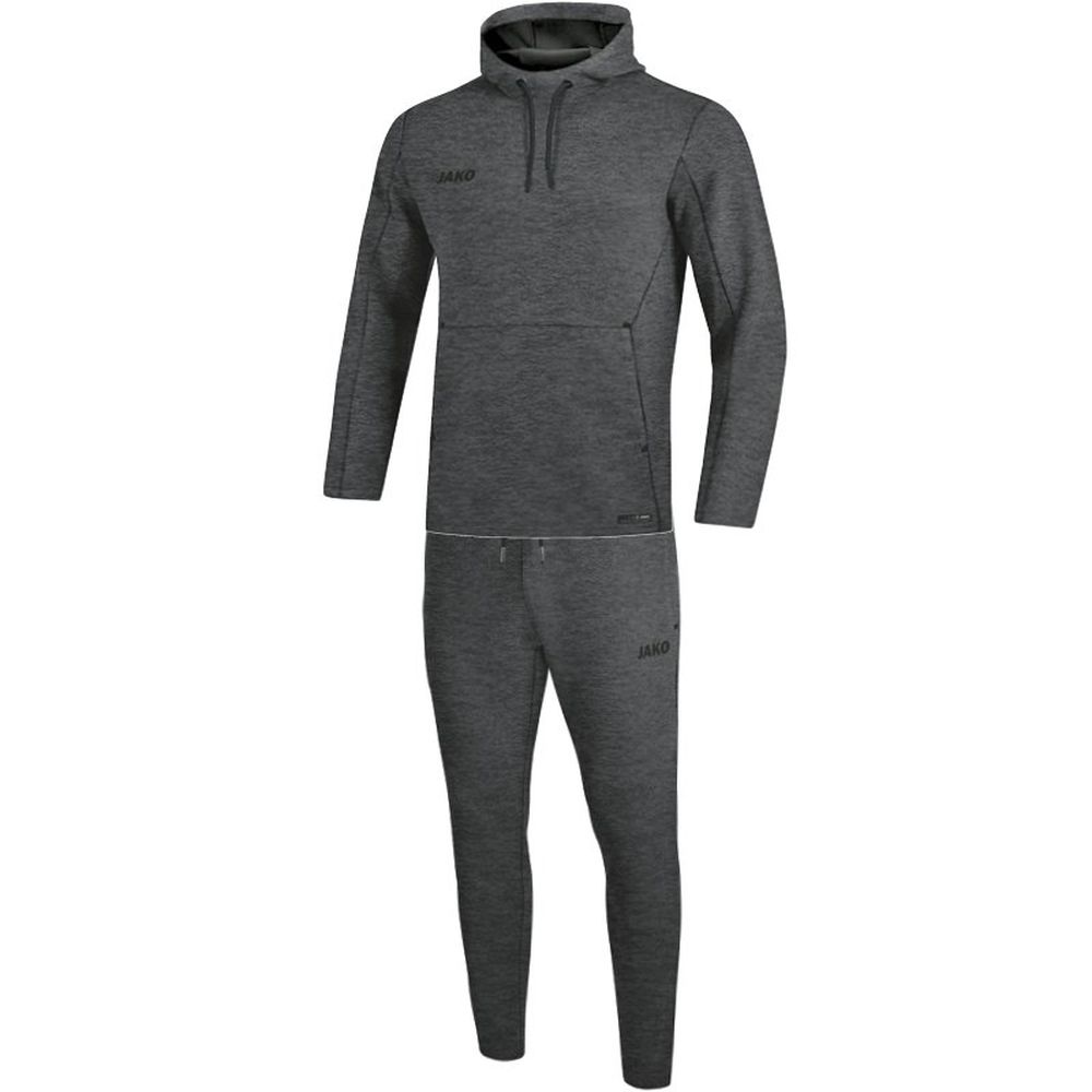 Jako Fußball Jogginganzug Premium Basics mit Kapuzensweat Damen