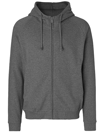 Neutral Unisex Hoodie With Hidden Zip