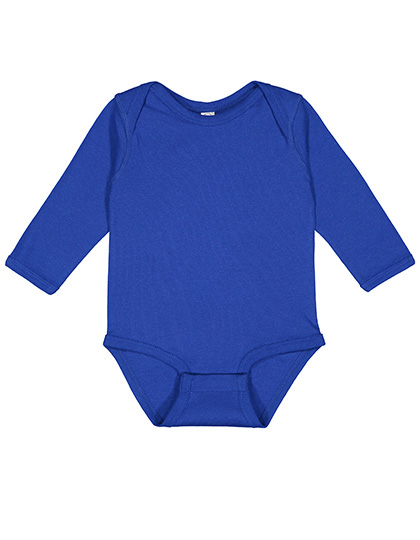 Rabbit Skins Infant Fine Jersey Long Sleeve Bodysuit