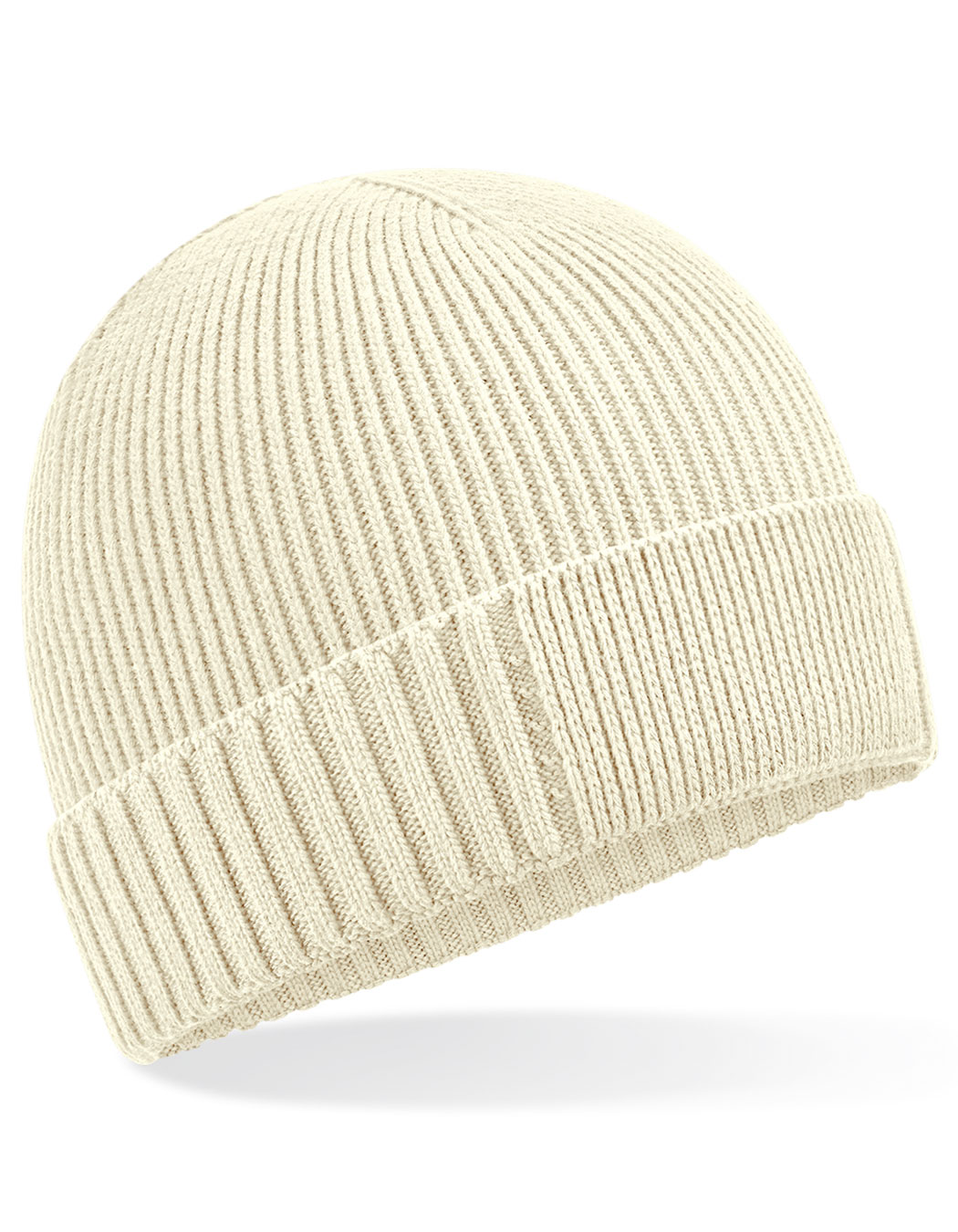 Beechfield Organic Cotton Engineered Patch Beanie