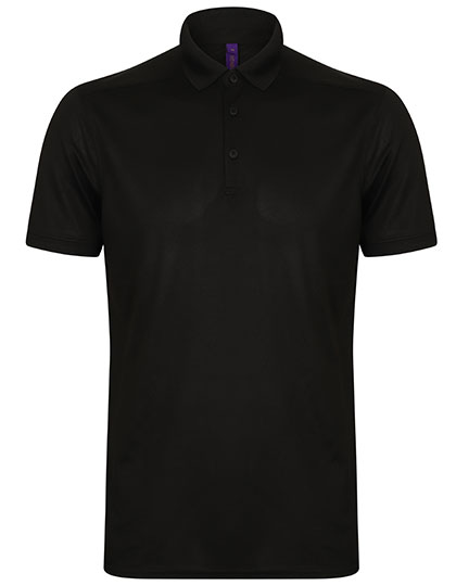 Henbury Men´s Slim Fit Stretch Polo Shirt + Wicking Finish