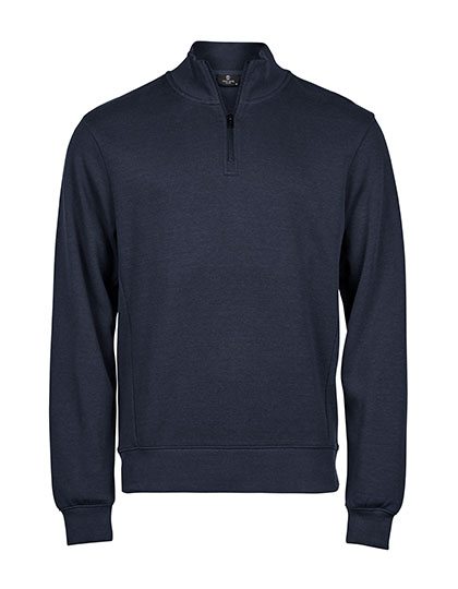 Tee Jays Ribbed Interlock Half Zip