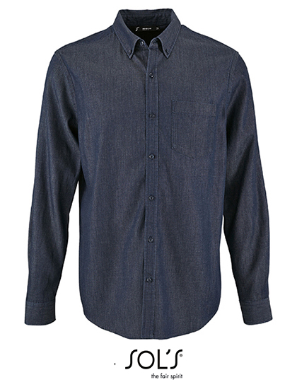 SOL´S Men´s Denim Shirt Barry