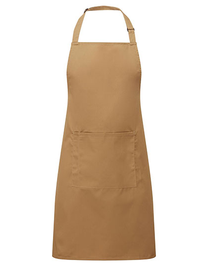 Premier Workwear Colours Collection Bib Apron With Pocket