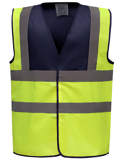 YOKO Hi-Vis 2 Bands & Braces Waistcoat