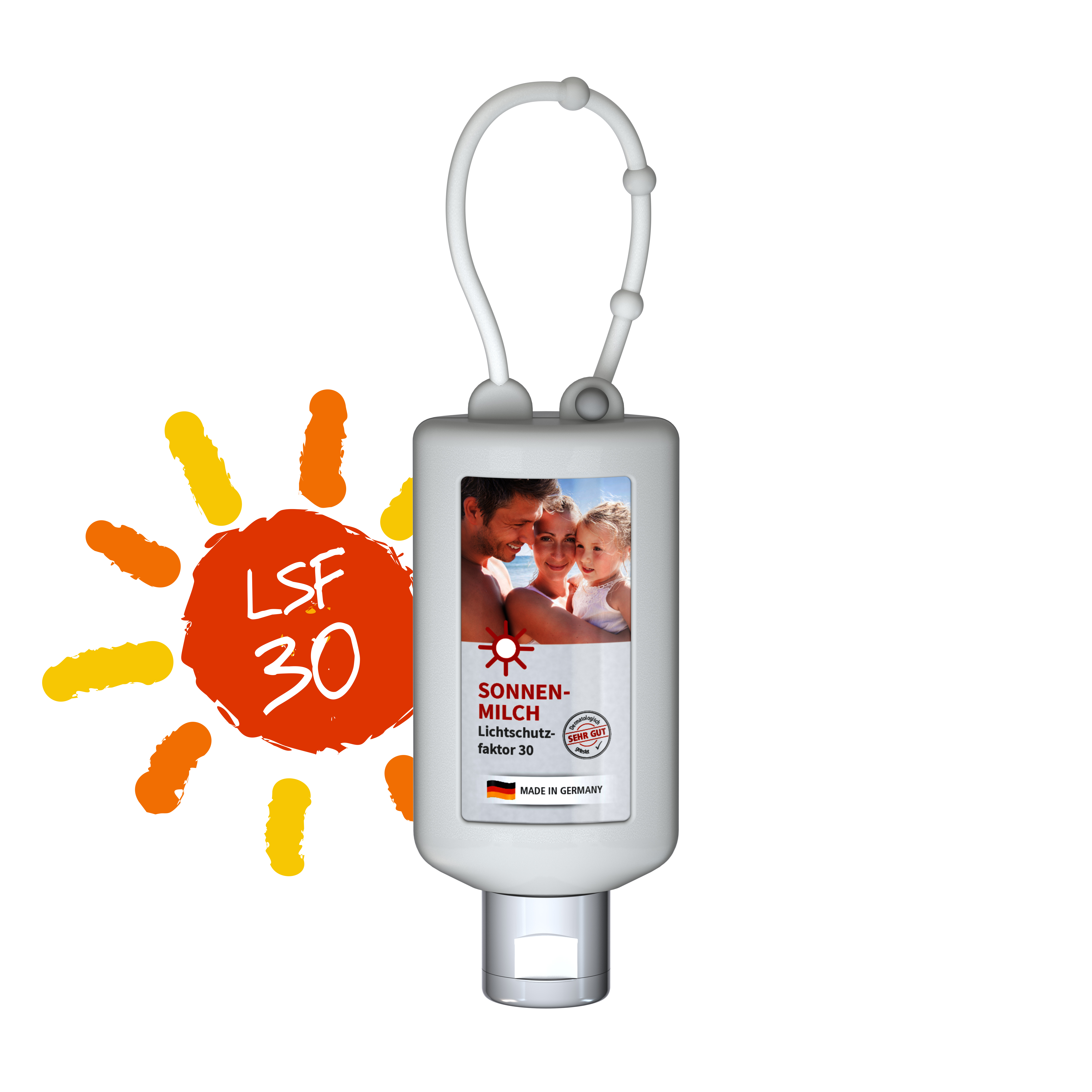 50 ml Bumper frost - Sonnenmilch LSF 30 - Body Label