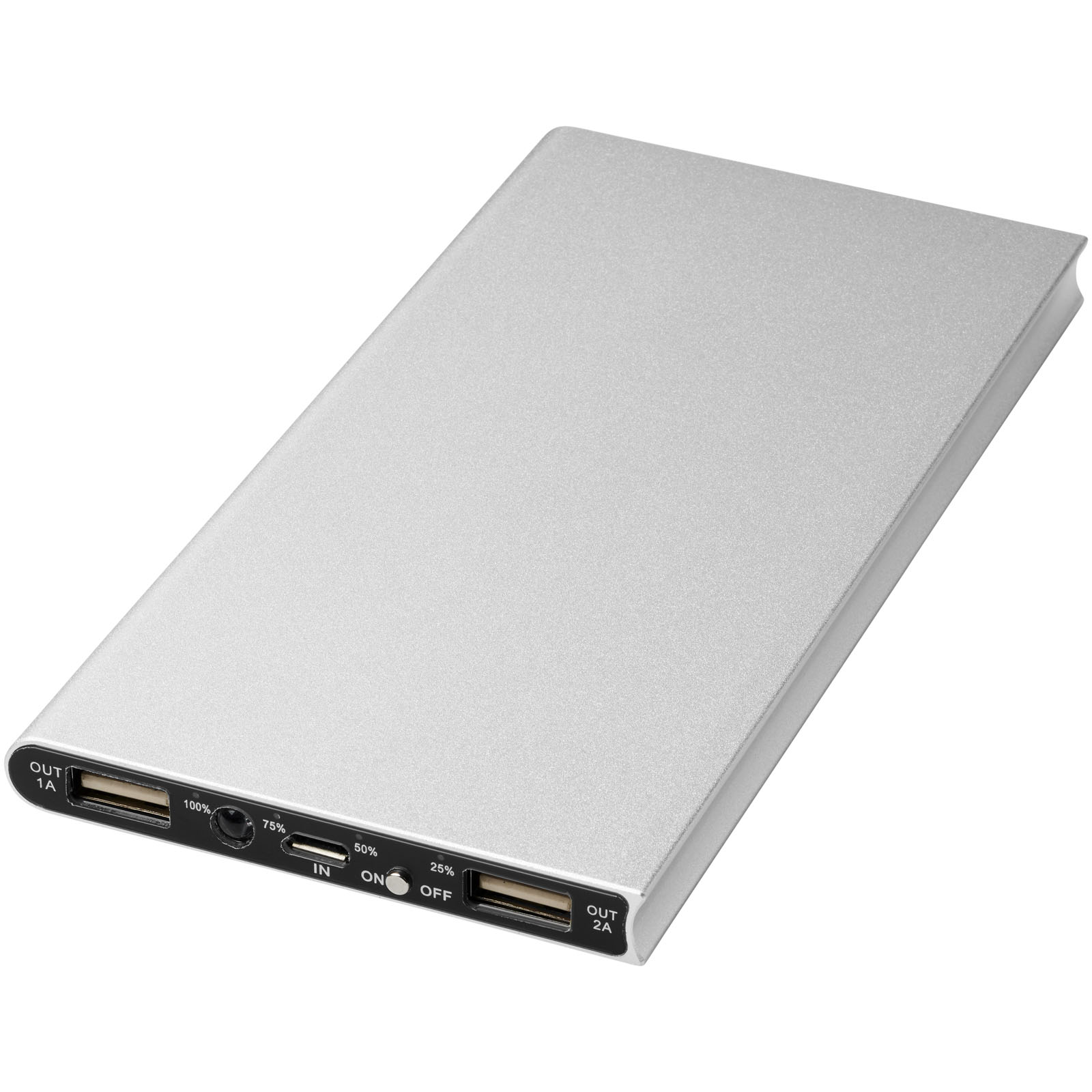 Plate 8000 mAh Aluminium-Powerbank