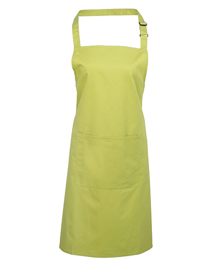 Premier Workwear Colours Collection Bib Apron With Pocket