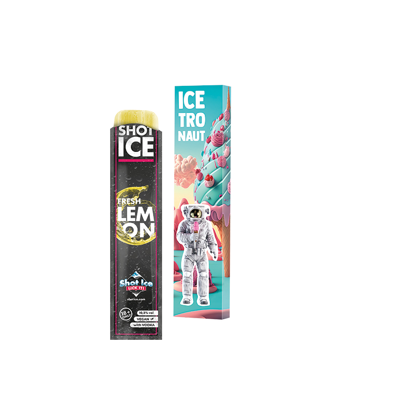 Long Box Shot Ice - Fresh Lemon 10 5% vol