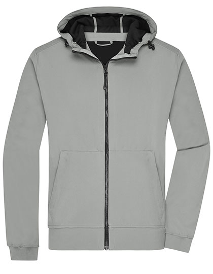 James&Nicholson Men´s Hooded Softshell Jacket