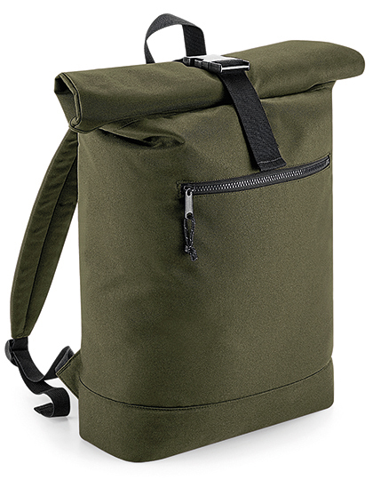 BagBase Recycled Roll-Top Backpack