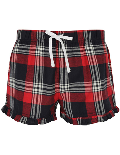 SF Women Women´s Tartan Frill Lounge Shorts