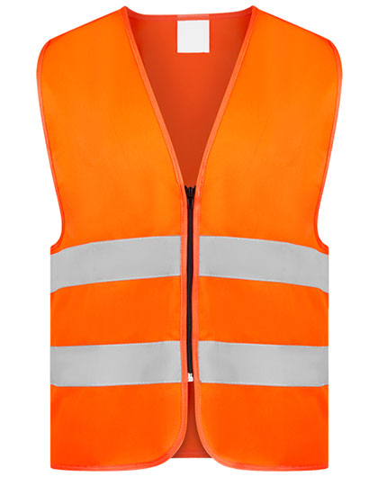 Korntex Hi-Vis Safety Vest Cologne With Front Zipper