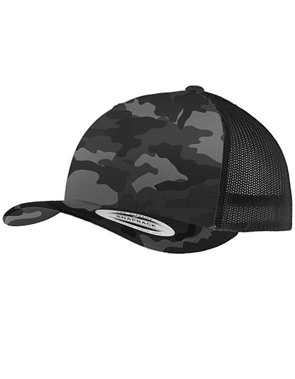 FLEXFIT Camo Trucker Cap