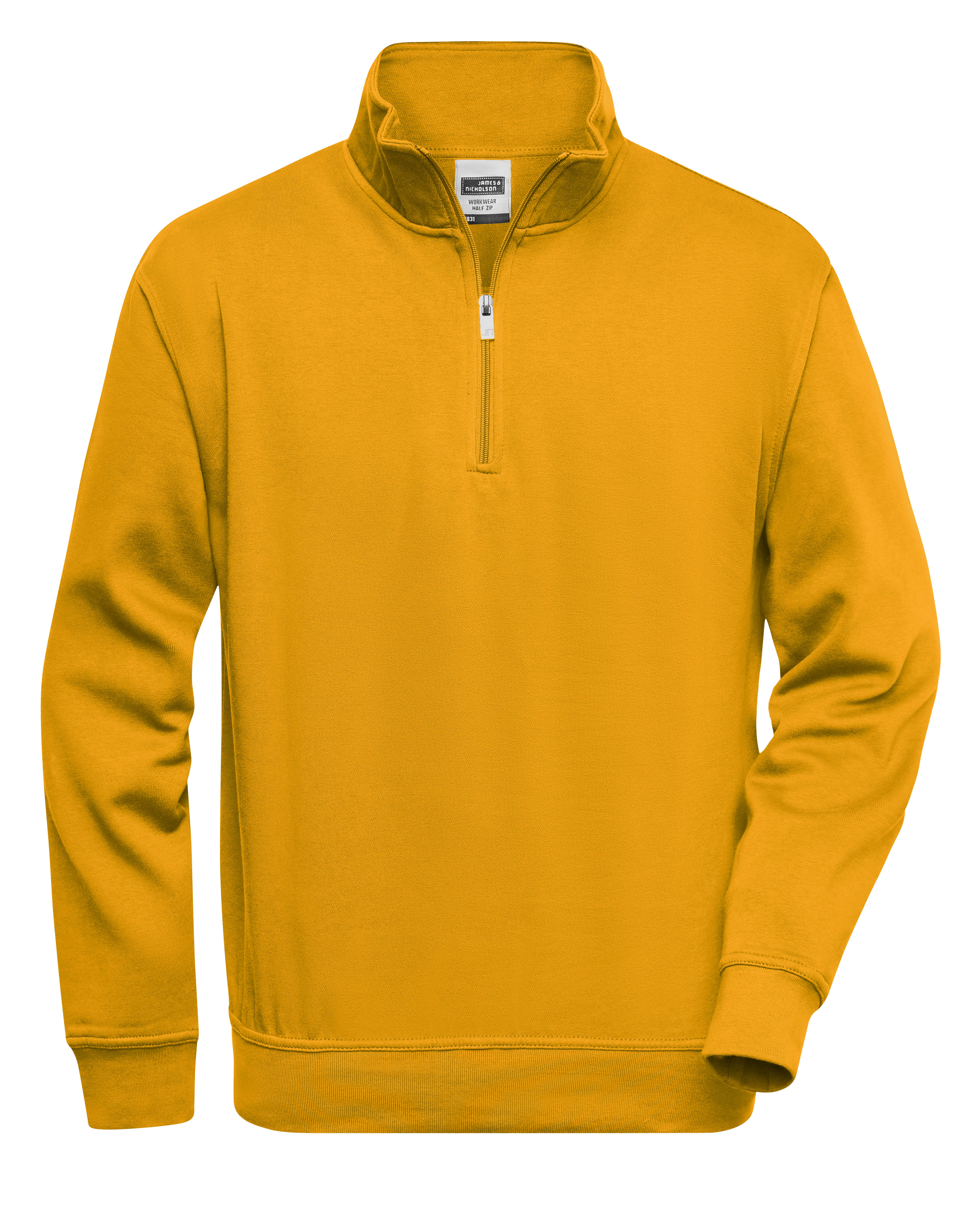 James&Nicholson Workwear Half Zip Sweat