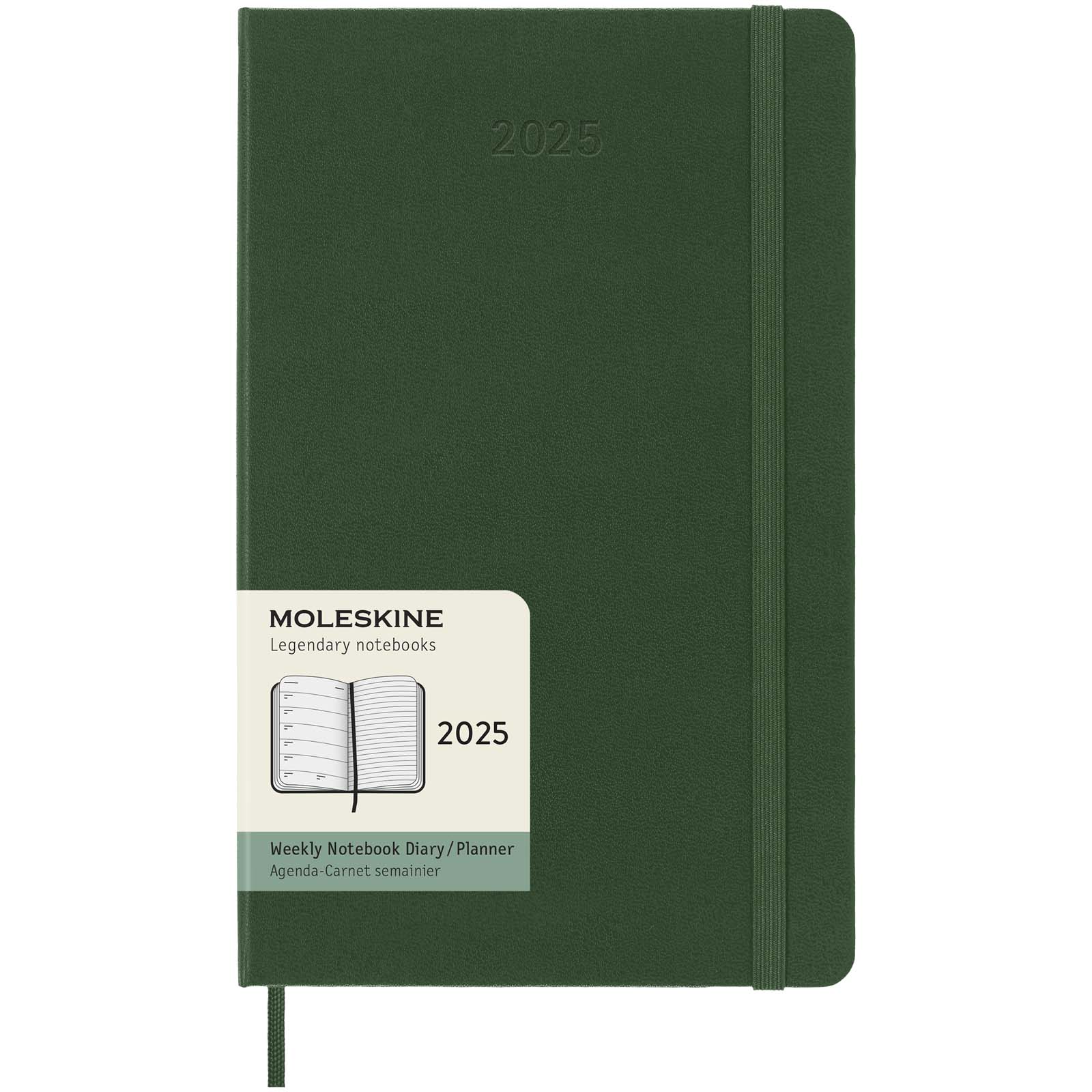 Moleskine Hardcover 12 Monate Wochenkalender L