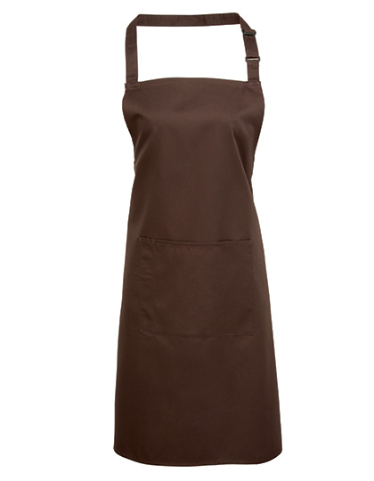 Premier Workwear Colours Collection Bib Apron With Pocket