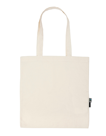 Neutral Shopping Bag With Long Handles