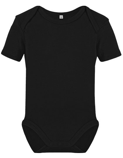 Link Kids Wear Organic Baby Bodysuit Short Sleeve Rebel 01