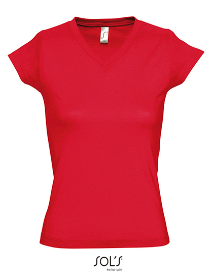 SOL´S Women´s V-Neck-T-Shirt Moon