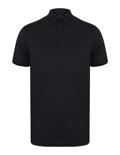 Henbury Men´s Slim Fit Stretch Polo Shirt + Wicking Finish