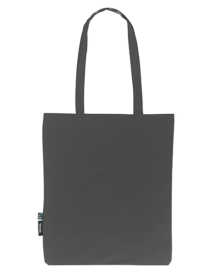 Neutral Shopping Bag With Long Handles