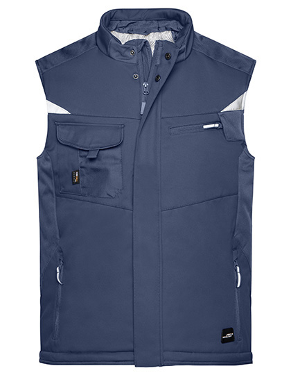 James&Nicholson Craftsmen Softshell Vest -STRONG-