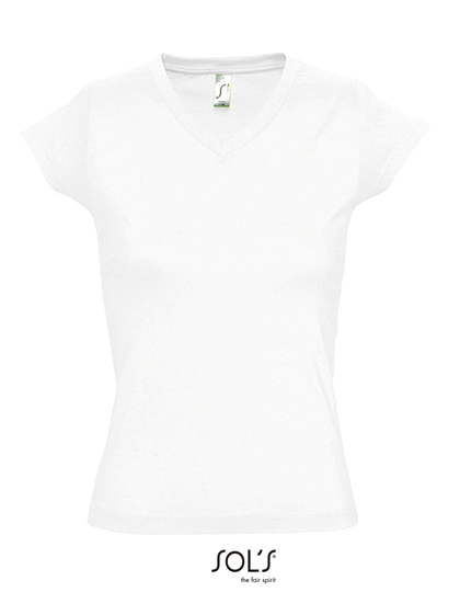 SOL´S Women´s V-Neck-T-Shirt Moon