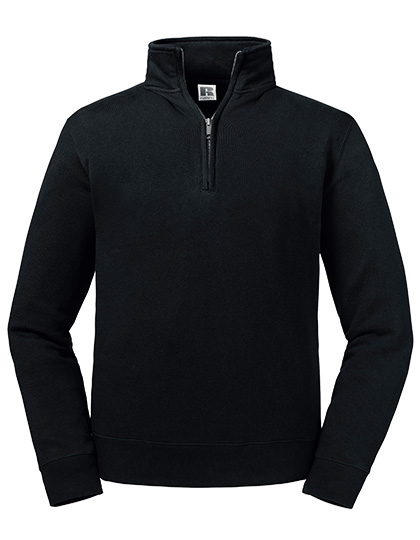 Russell Adults' Authentic 1'4 Zip Sweat