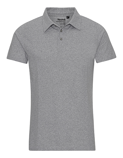 Neutral Recycled Cotton Polo