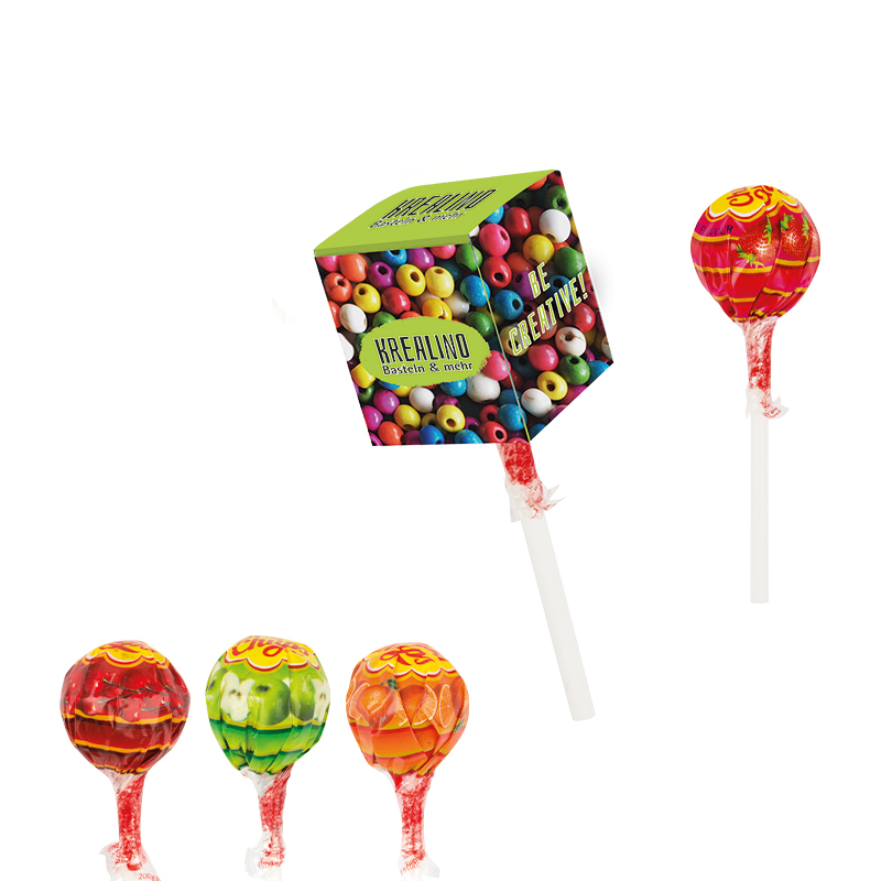 Lolly Box Chupa Chups Kugel Lolly Fruchtmischung