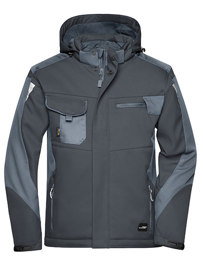 James&Nicholson Craftsmen Softshell Jacket -STRONG-