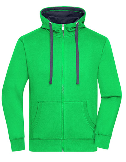 James&Nicholson Men´s Lifestyle Zip-Hoody