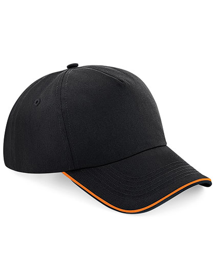 Beechfield Authentic 5 Panel Cap - Piped Peak