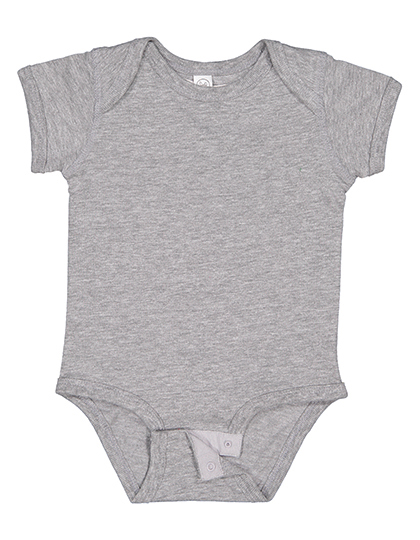 Rabbit Skins Infant Fine Jersey Short Sleeve Bodysuit